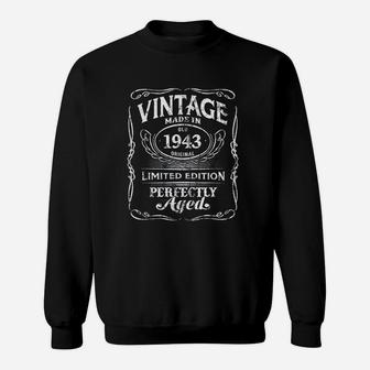 Vintage Made In 1943 Classic 78Th Birthday  Sweatshirt | Crazezy CA
